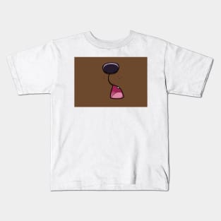 Dumb Bear Face Mask Kids T-Shirt